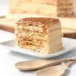 Postre de Milhoja de Arequipe light sin Azúcar bogota