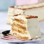 Postre de Milhoja de Guanábana bogota