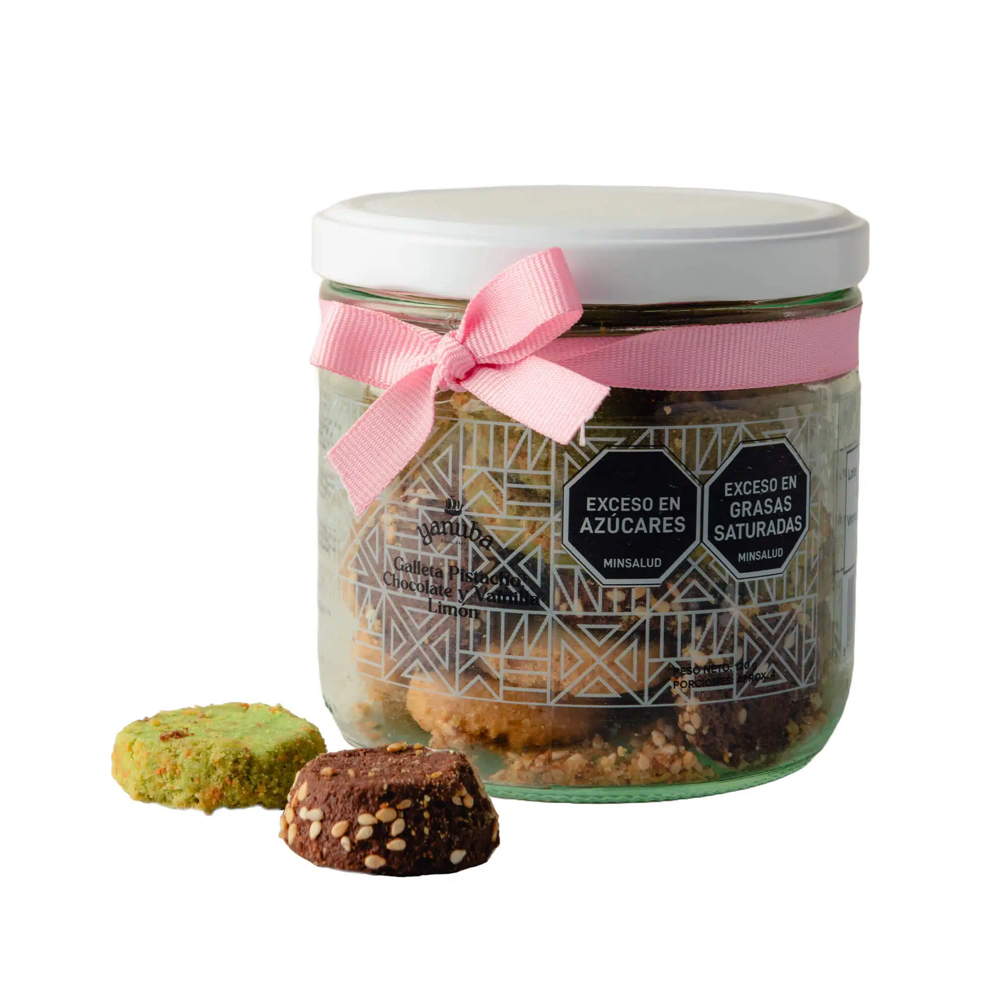 Galletas de Pistacho, Chocolate, Vainilla y Limón