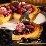 postre cheesecake horneado