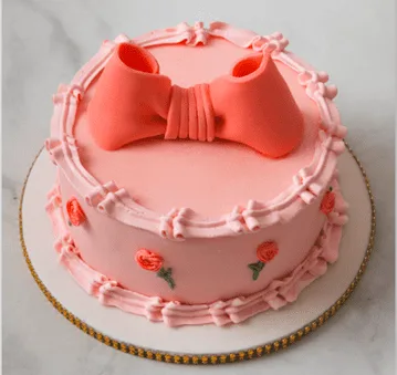 Ponqué vainilla mormol con crema richs