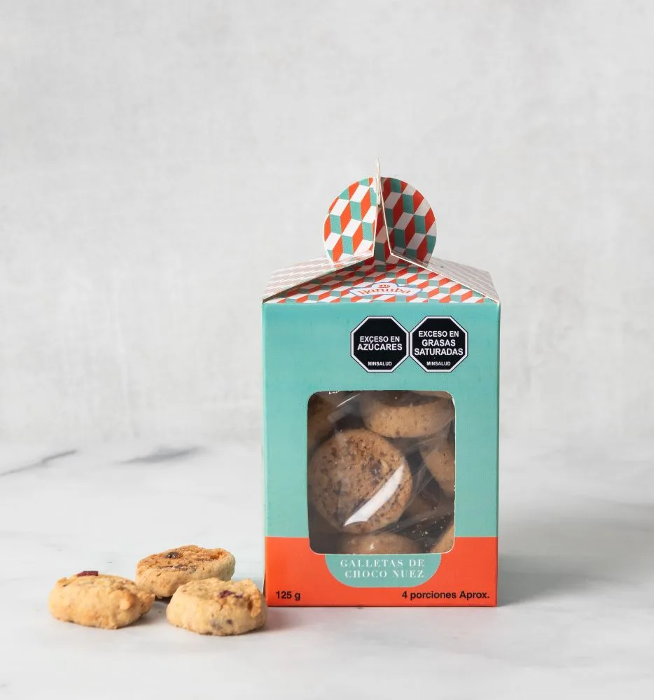 Pastelería Yanuba 31 Caja de Galleta Choco Nuez X 125 G